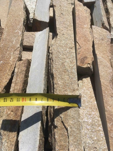 Горбушка златолит золотистый для облицовки купить в Артёмовском