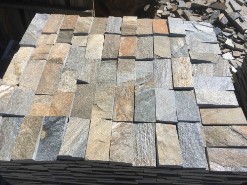 Плитка пилёная златолит Уральский для цоколя, отмостки купить в Артёмовском