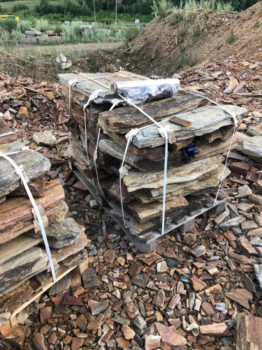 Плитняк кора дерева 50-100мм для пошаговых дорожек купить в Артёмовском