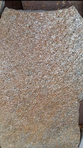 Плитняк златолит серебристый для цоколя, отмостки купить в Артёмовском