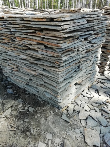 Плитняк златолит Уральский для цоколя, отмостки купить в Артёмовском