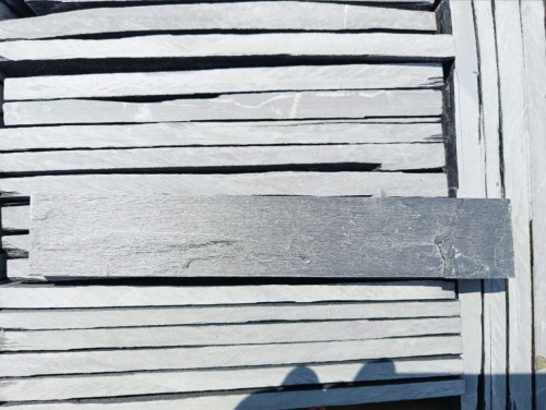 Плитка чёрная из натурального камня фасадная 30 см * 5 см, толщина 7 мм -30 мм купить в Артёмовском